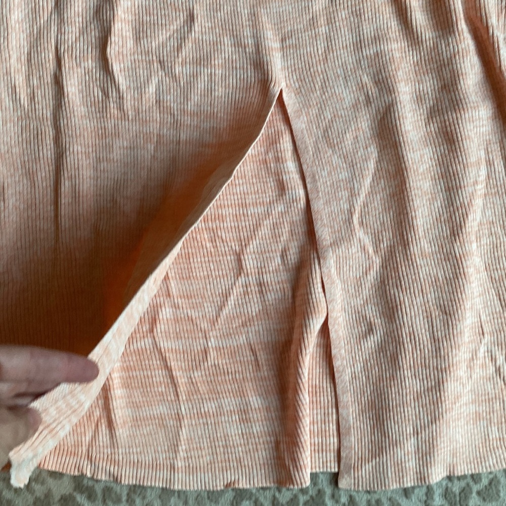 NWT Ena Pelly Sloan Knit Midi Skirt in Peach Melange, size 6 - Picture 10 of 10